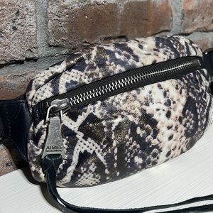 Aimee Kestenberg Snakeskin Leather Milan Bum Bag
Fanny Pack Belt Bag